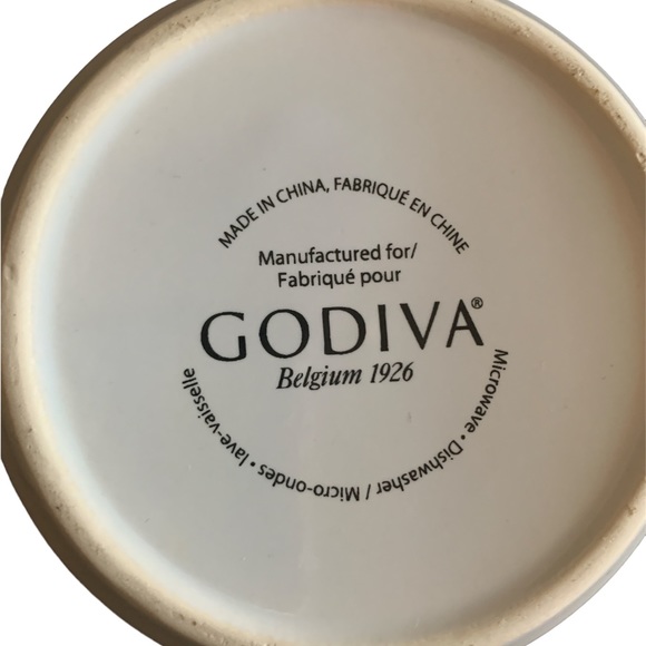 Set of 2 Honeycomb GODIVA Mugs - Picture 3 of 3